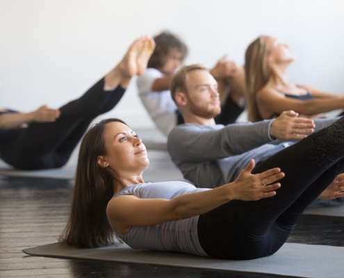 atelier gym en entreprise avec asptt